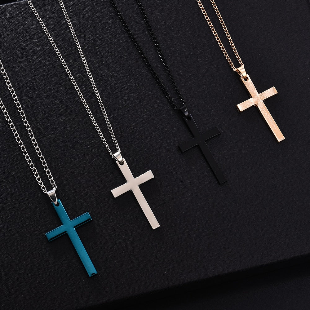 Fashion Gold Black Blue Alloy Men Necklace - Shopeasywear