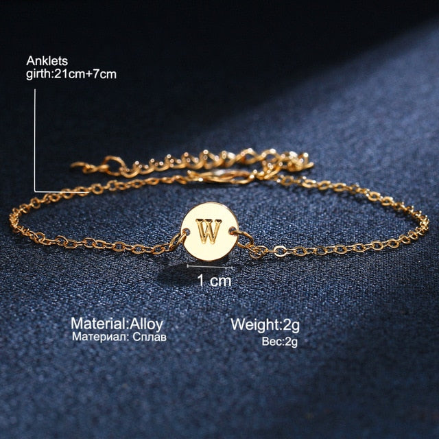 26 Alphabet Charm Bracelet