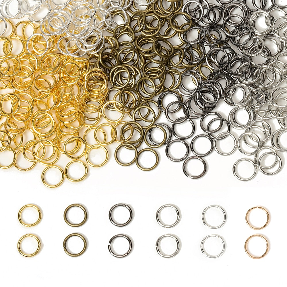 Jump Rings Necklace Bracelet Earring - Shopeasywear