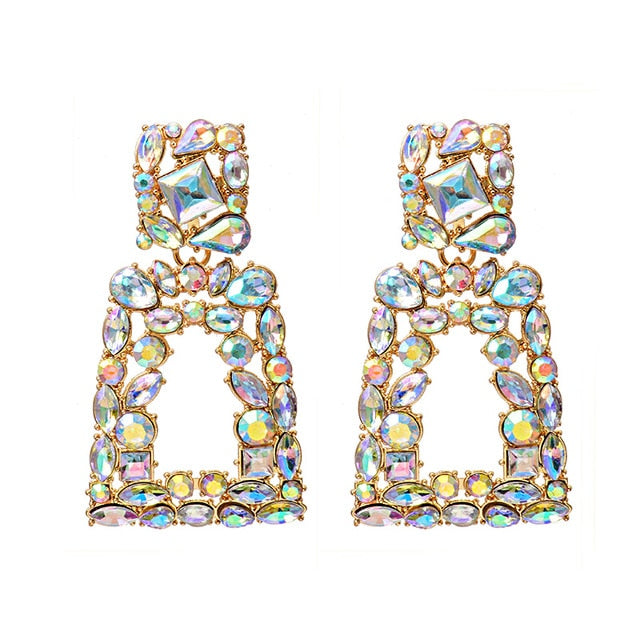 Hollowed-out Hanging Colorful Crystals - Shopeasywear