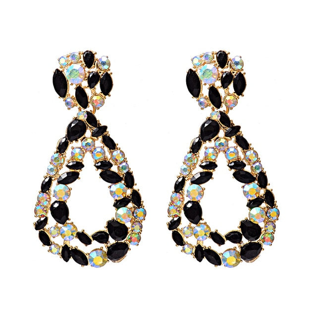 Hollowed-out Hanging Colorful Crystals - Shopeasywear