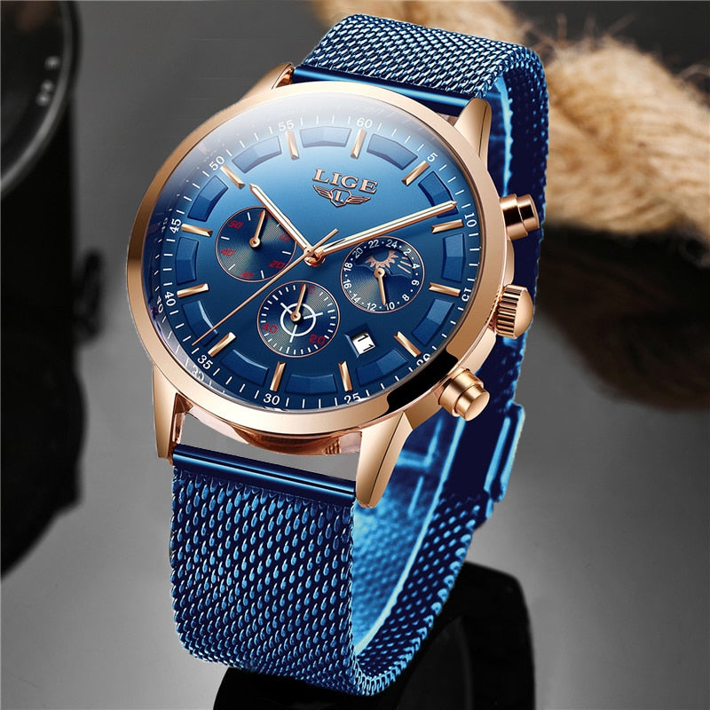 Mesh Belt Sport Waterproof Watches - Shopeasywear