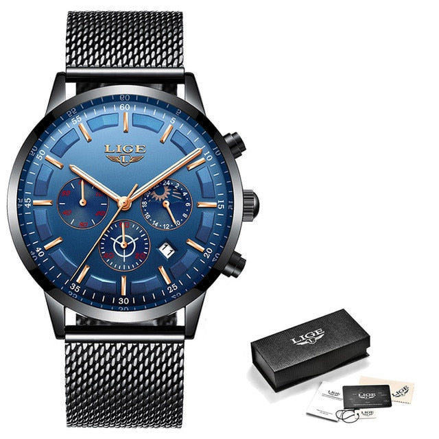 Mesh Belt Sport Waterproof Watches - Shopeasywear