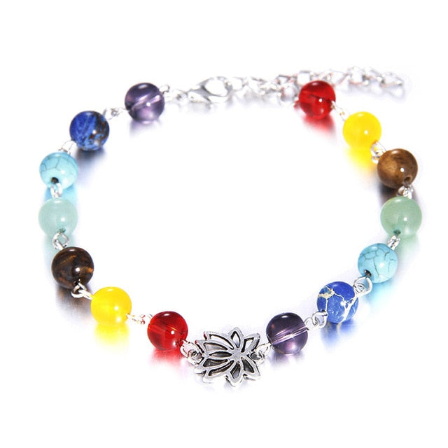 Natural Lava Stone Beaded Bracelet - Shopeasywear