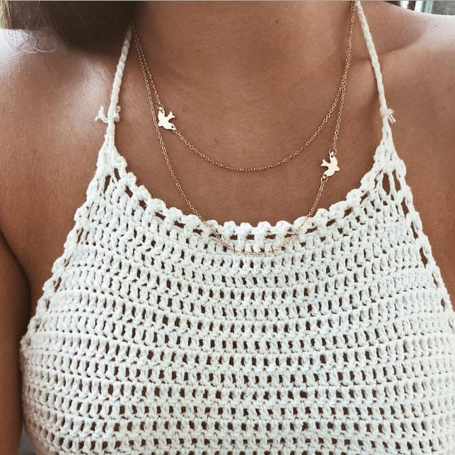Gold Color Star Pendant - Shopeasywear
