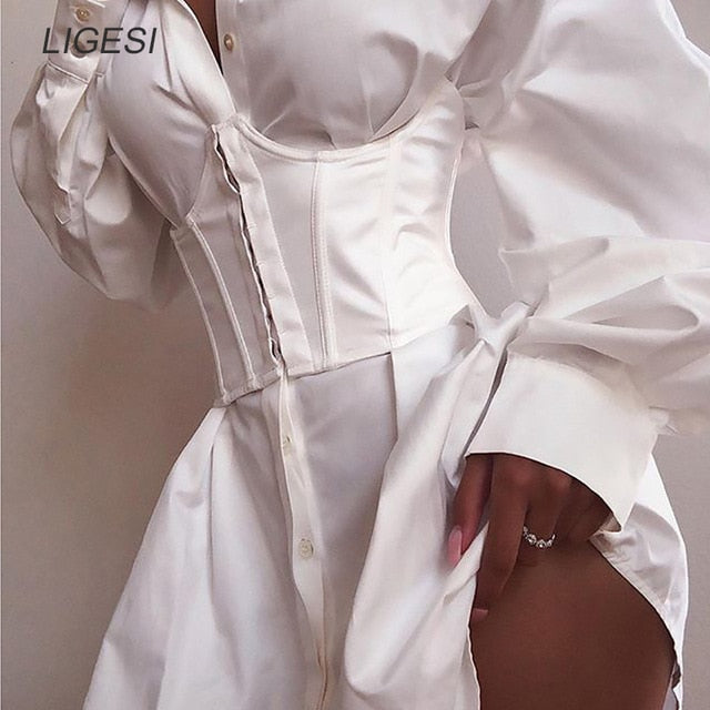 Super Wide Belt Elastic Corset Belt