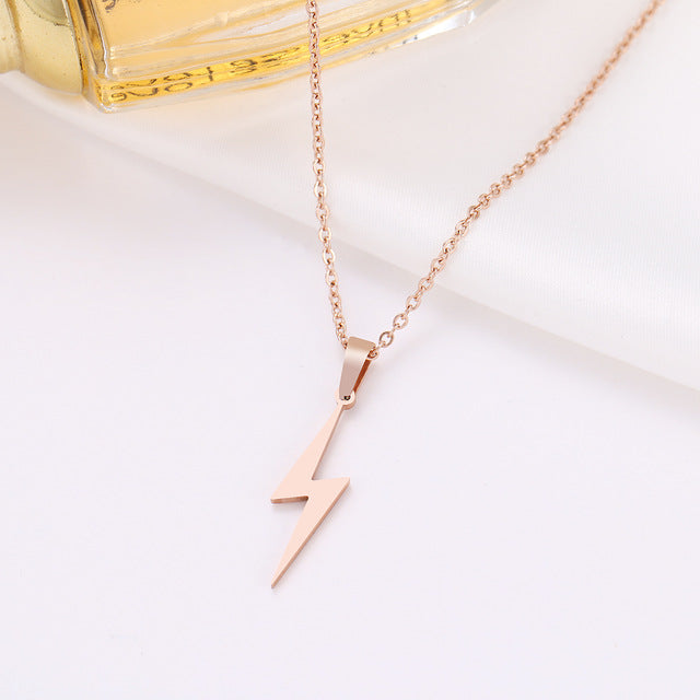 Lightning Pendants Stainless Steel - Shopeasywear