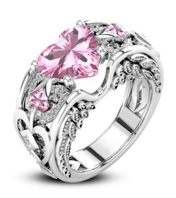 925 Sterling Silver Princess  Rings - Shopeasywear