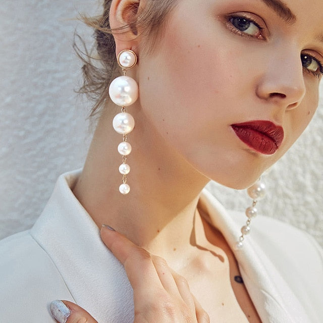 Acrylic Acetate Drop Earrings - Shopeasywear