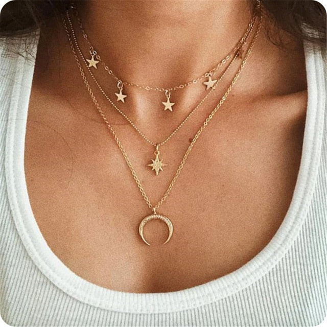 Shell Rose Pendant Necklace - Shopeasywear