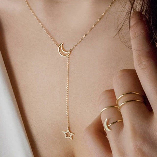 Shell Rose Pendant Necklace - Shopeasywear