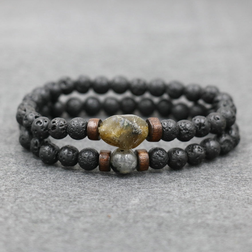 2pcs/ set Men Bracelets - Shopeasywear