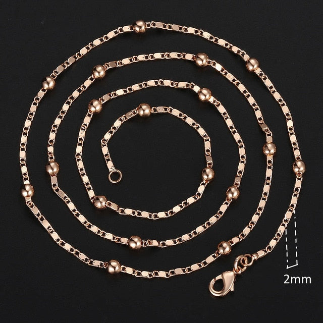 Foxtail Link Chains Fashion Necklace - Shopeasywear