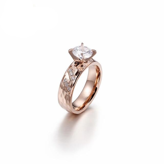 Gold Finger Engagement Rings