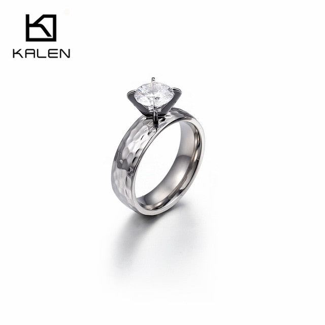 Gold Finger Engagement Rings