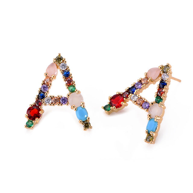 2 pcs CZ stud earring - Shopeasywear