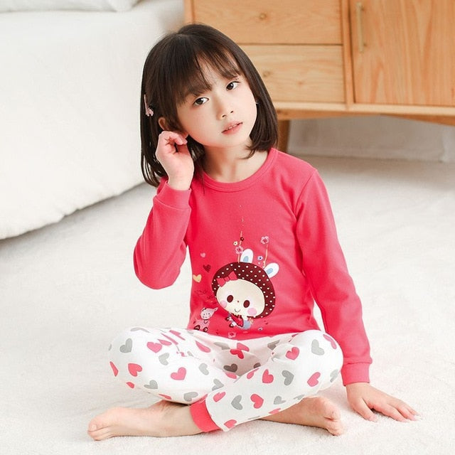 New Winter Cotton Kids Pajamas
