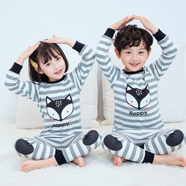 New Winter Cotton Kids Pajamas