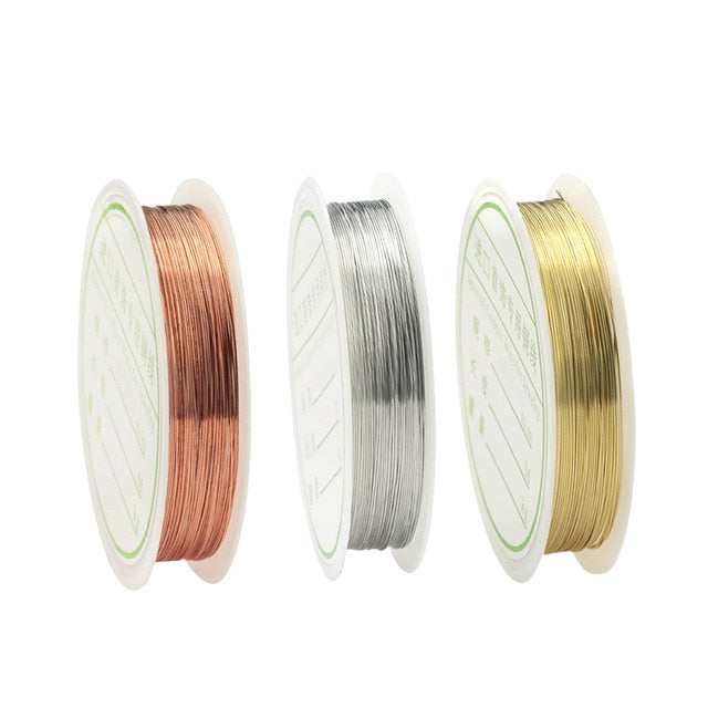 Gold Copper Wire For Bracelet Necklace - Shopeasywear