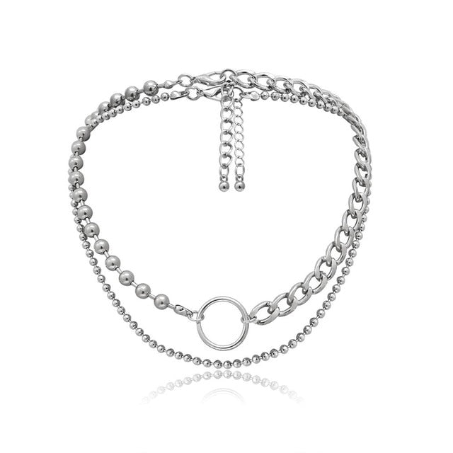 Punk Cuban Choker Necklace - Shopeasywear