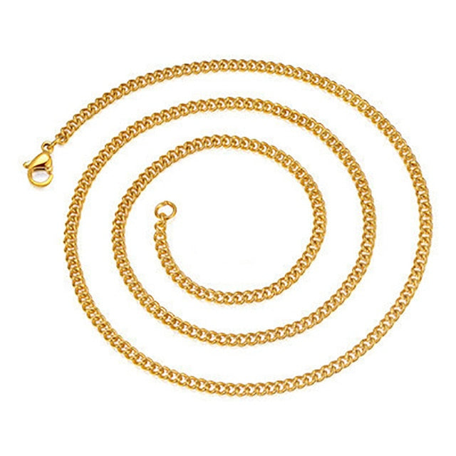 Men's Solid Necklace - Jeglowstore