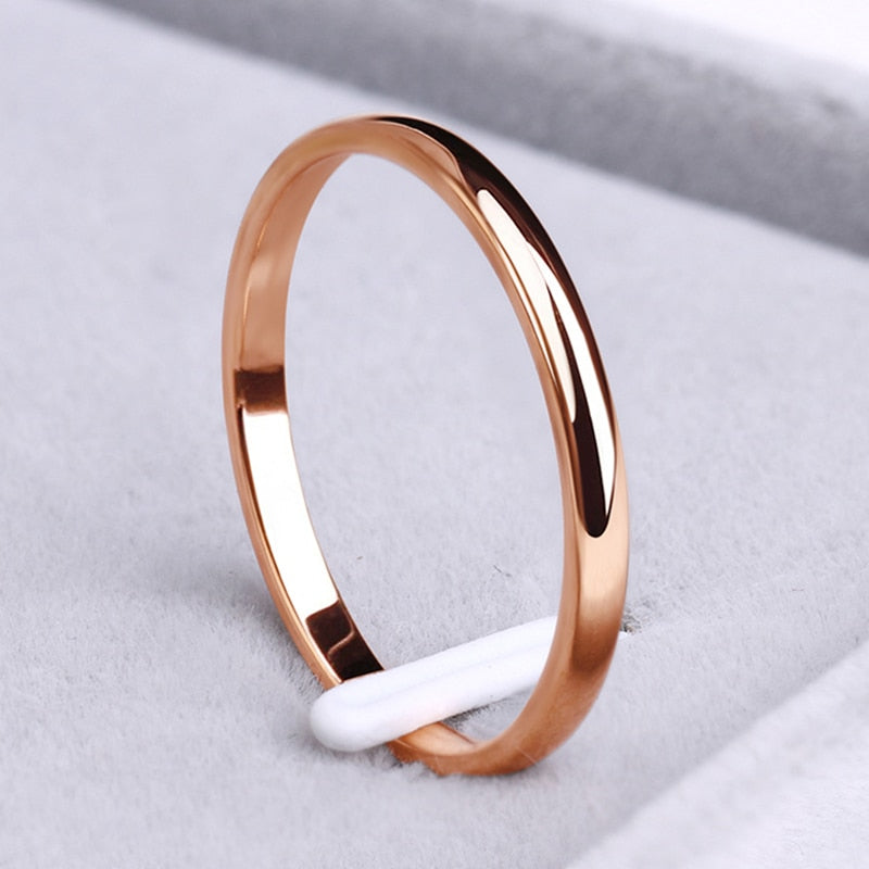 Stainless Steel Gold Rings - Shopeasywear