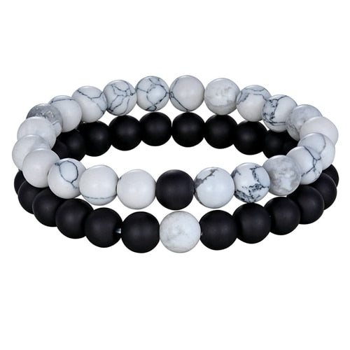 7 Style Couples Distance Bracelet - Shopeasywear