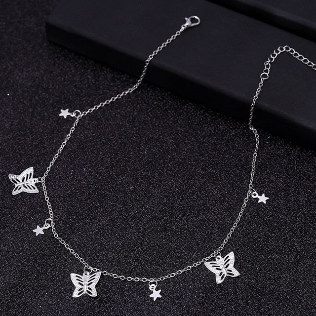 Gold Silver Color Chain Necklaces - Shopeasywear