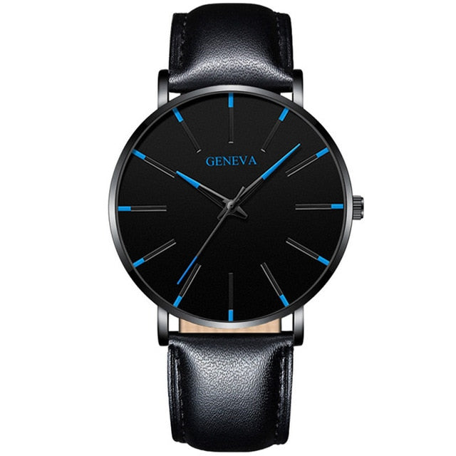 Reloj Hombre 2020 Mens Minimalist Watches Ultra Thin Mesh Belt Watch Luxury Men's Watch Business Casual Quartz Wristwatch - Shopeasywear