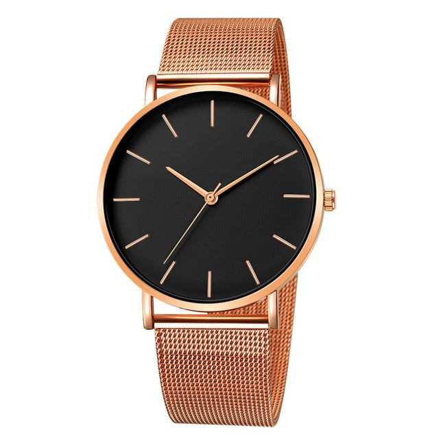 Luxury Women Watch Mesh Stainless Steel Bracelet Casual Quartz Wrist Watch Women Watches Clock reloj mujer relogio feminino - Shopeasywear