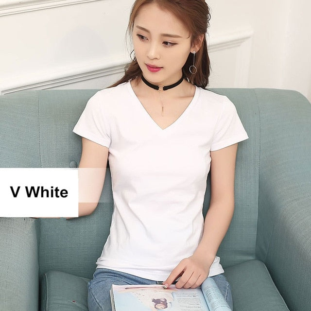 Brand New Womens Pure Cotton T-Shirt