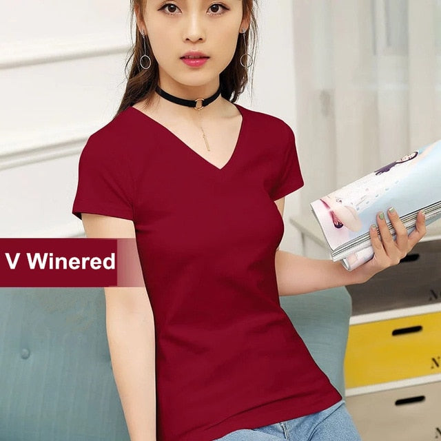 Brand New Womens Pure Cotton T-Shirt