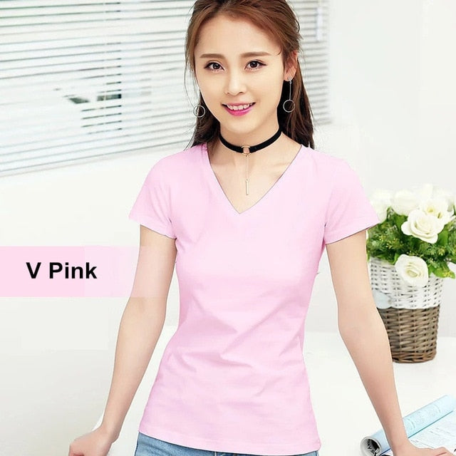 Brand New Womens Pure Cotton T-Shirt