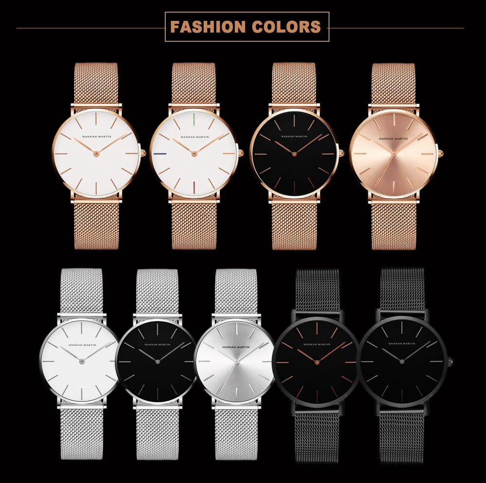 Simple Waterproof Rose Watch - Shopeasywear