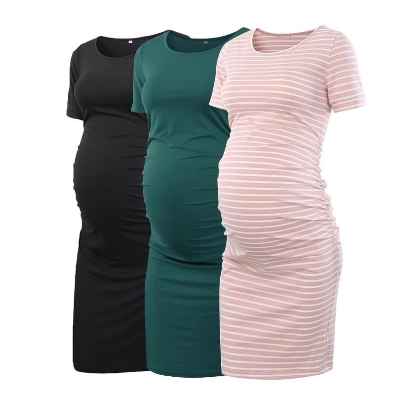3 stuks Women's Side Ruched Kraamklere