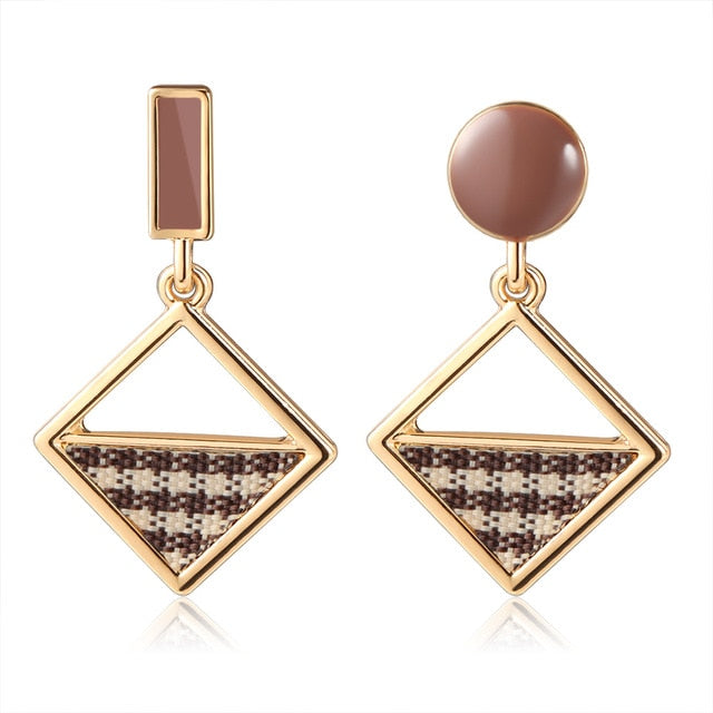 Acrylic Statement Drop Earrings for Women - Shopeasywear