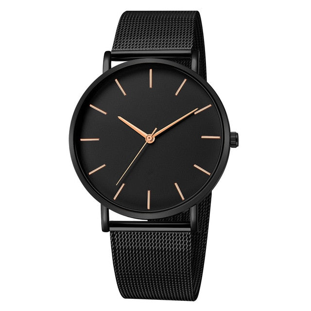 Women Watch Rose Gold Montre Femme 2019 Women's Mesh Belt ultra-thin Fashion relojes para mujer Luxury Wrist Watches reloj mujer - Shopeasywear
