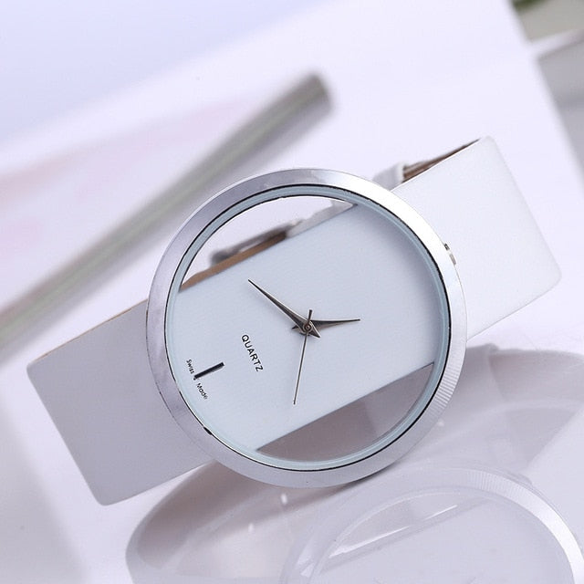 Top Leather Quartz Watch For Women - Shopeasywear