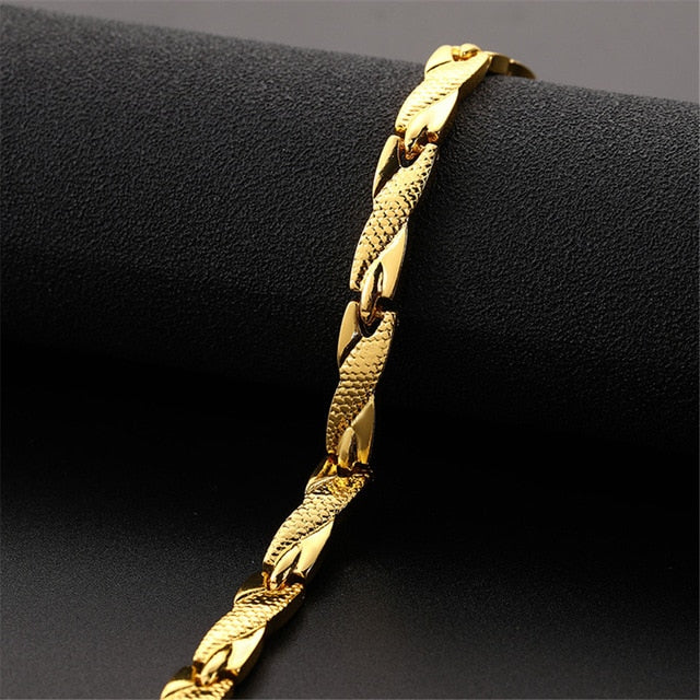 Twisted Healthy Magnetic Bracelet for Women Power Therapy Magnets Magnetite Bracelets Bangles Men Health Care Jewelry Stainless - Shopeasywear