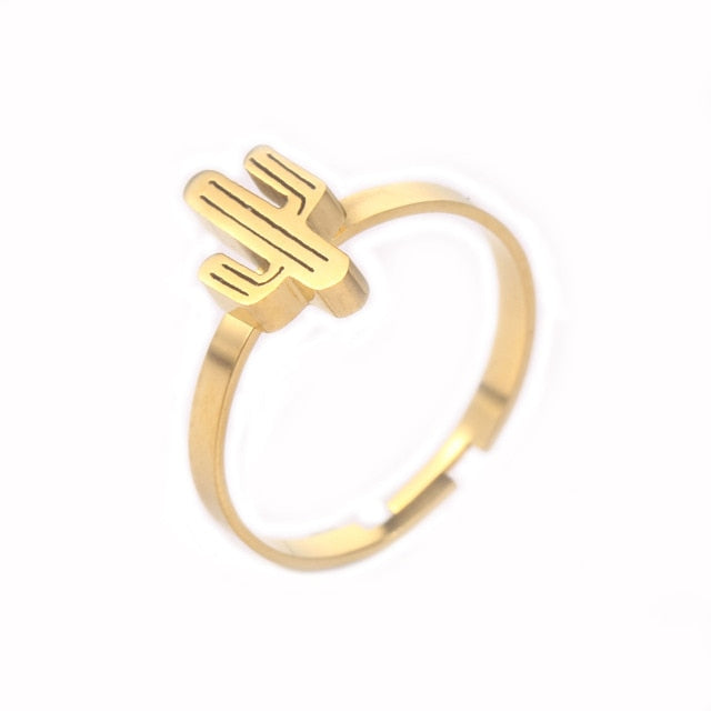 Clover Feather lightning Heart  Rings For Women - Shopeasywear