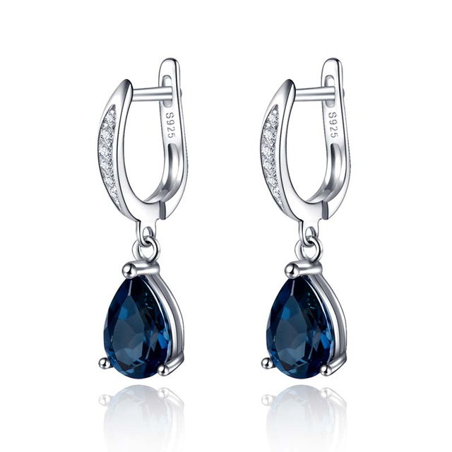 Gemstone Clip Earrings for Women - Shopeasywear