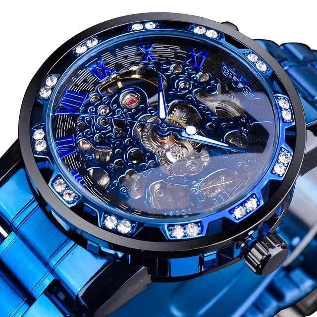 Flying Series Golden Mens Watch - Shopeasywear