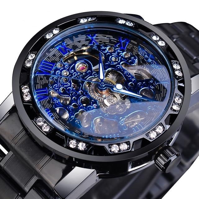 Flying Series Golden Mens Watch - Shopeasywear
