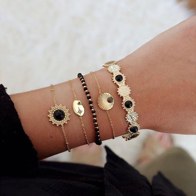 Sun Pattern Women Bracelets
