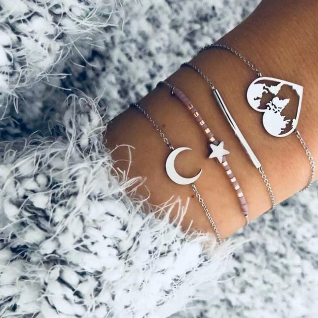 Sun Pattern Women Bracelets