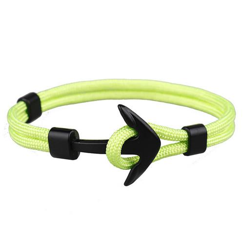 Fashion Black Anchor Bracelets - Shopeasywear