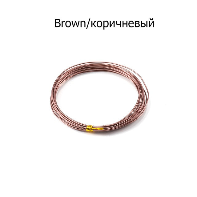 2-10M/Roll Soft Anadized Metal Aluminum Wire - Shopeasywear