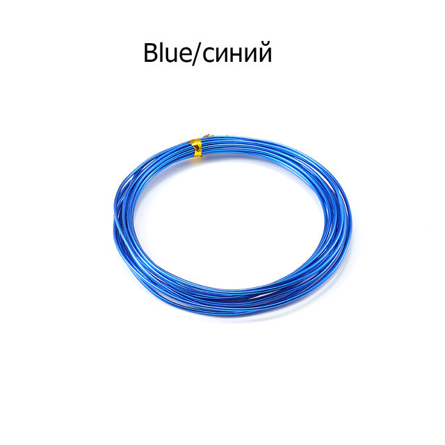 2-10M/Roll Soft Anadized Metal Aluminum Wire - Shopeasywear