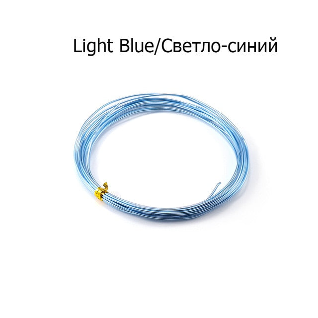 2-10M/Roll Soft Anadized Metal Aluminum Wire - Shopeasywear