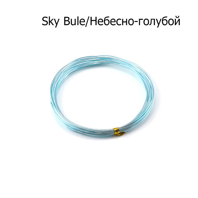 2-10M/Roll Soft Anadized Metal Aluminum Wire - Shopeasywear